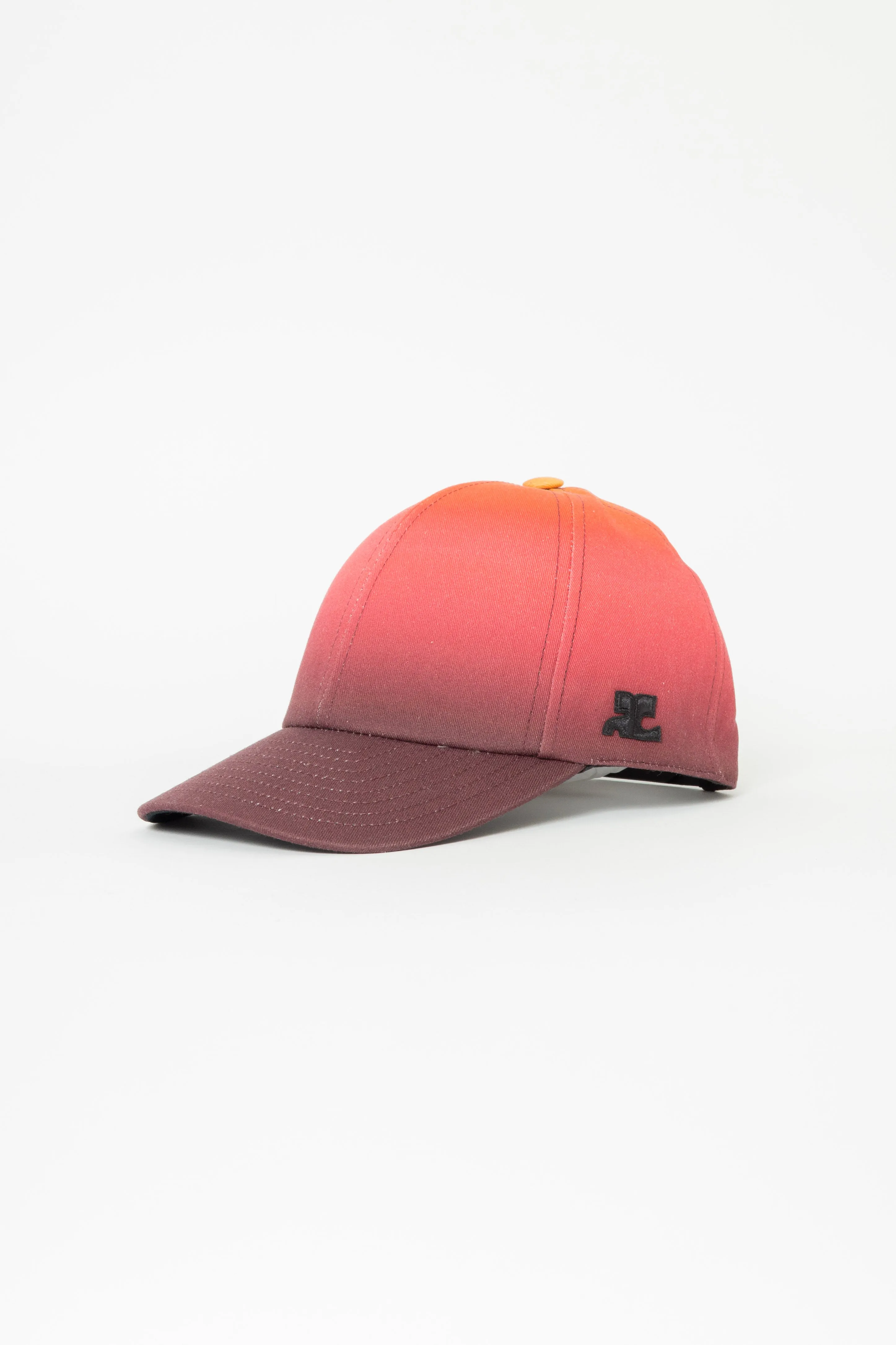 Courrges Cap Gradient Sunset